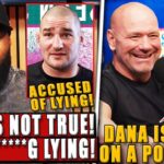 Tyron Woodley ACCUSES Sean Strickland of LYING! Dana White IS BACK on a podcast! Pereira-Polyana