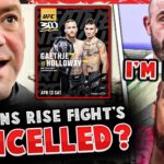 CONCERNS RISE Justin Gaethje vs Max Holloway CANCELLED? Volk RESPONDS to Sean O’Malley! Dana White