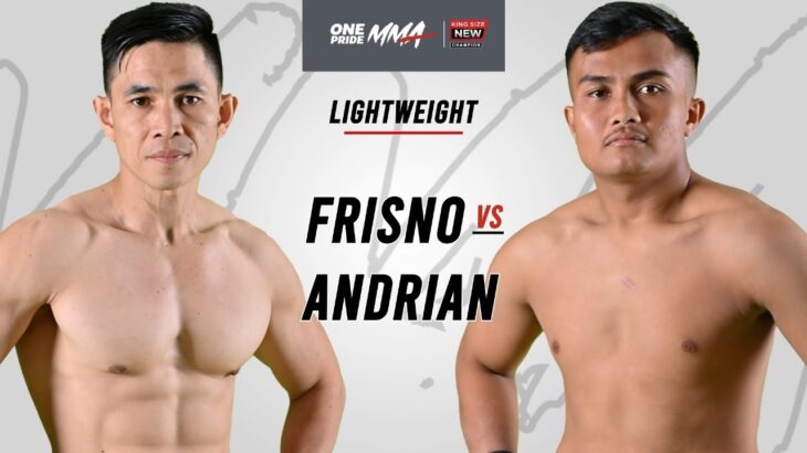 FRISNO TUMILAR VS ANDRIAN KUSSUBIANTO | FULL FIGHT ONE PRIDE MMA 77 KING SIZE NEW #2 JAKARTA