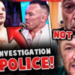 Sean Strickland UNDER INVESTIGATION by POLICE? Joe Rogan REFUTES Conor McGregor’s “CRAZY” claims!