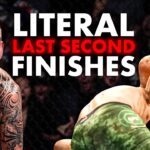 10 Incredible Literal Last Second Finishes in MMA History