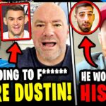 Islam Makhachev SENDS WARNING to Dustin Poirier! Justin Gaethje PREDICTION! Ilia Topuria CALLED OUT