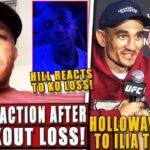 Justin Gaethje’s FIRST REACTION after UFC 300 loss! Jamahal Hill REACTS to KO loss!Arman PUNCH3S fan