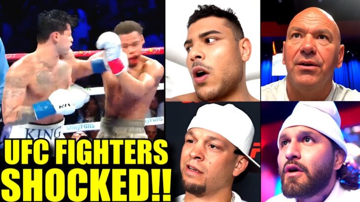 MMA Community reacts to Ryan Garcia’s SHOCKING Win over Devin Haney,Luke gets a win,Costa Trolls