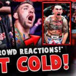REACTIONS Max Holloway KNOCKS Justin Gaethje OUT COLD! *LIVE CROWD REACTIONS!* Alex Pereira, UFC 300