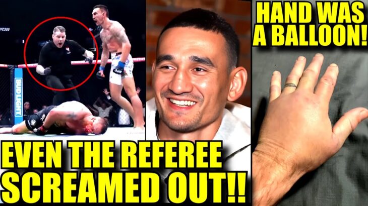 Shocking new FOOTAGE of Insane Max Holloway’s KO of Justin Gaethje,Strickland warns Costa,Dr.Bryce