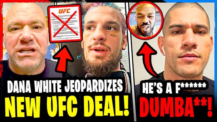 Dana White JEOPARDIZES UFC deal w/ NETFLIX! Sean O’Malley RELEASES FOOTAGE! Jon Jones, Alex Pereira