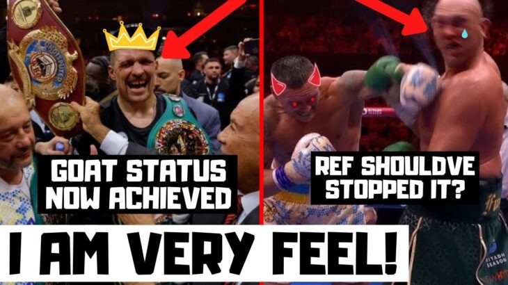 RIGGED For Fury? Oleksandr Usyk DESTROYS Tyson Fury! Becomes Undisputed! Full Fight Reaction